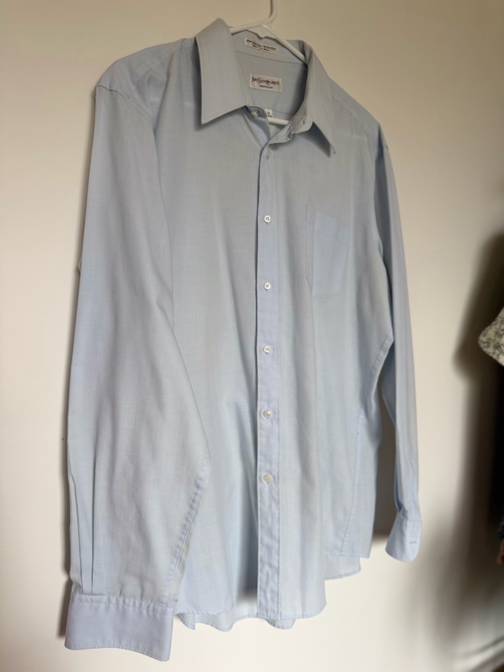 Yves Saint Laurent Light Blue Men's Dress Shirt
